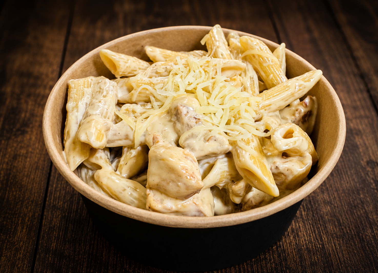 Pâtes à la crème - Champignons
